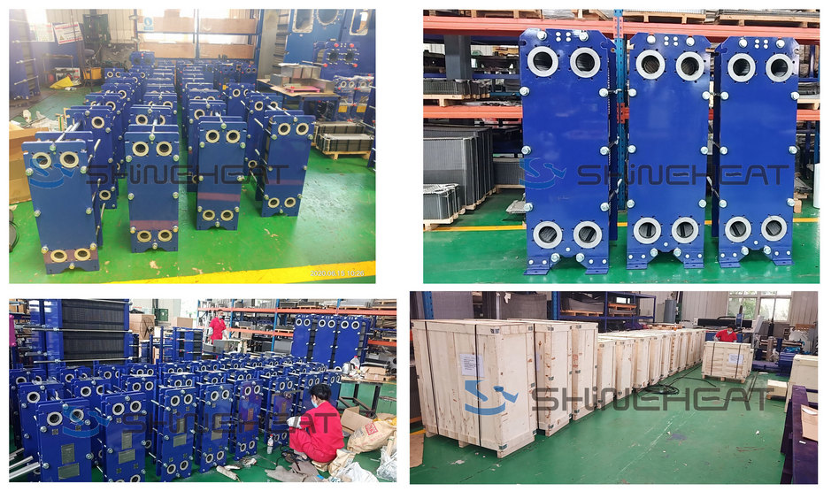 63 Sets of Plate Heat Exchangers for HESSA Mongolia in Heating and Hot Water Application